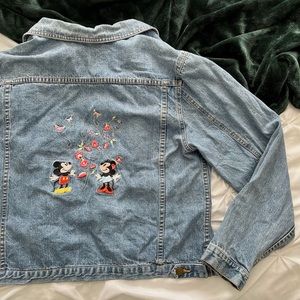 Disney jean jacket